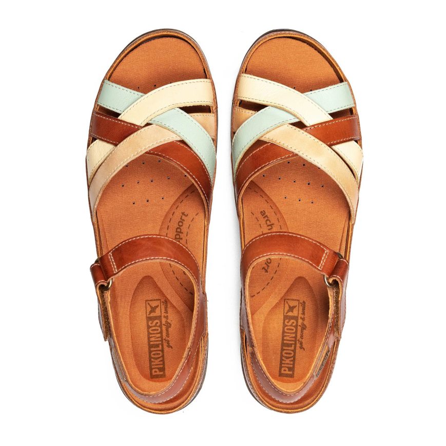 Women's Pikolinos GRANADA Sandals Multicolor | NZ Q709352